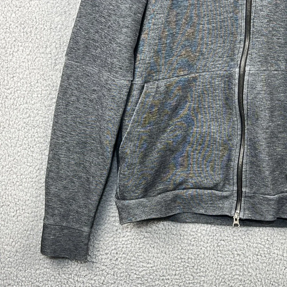 Air Jordan Mens AJ‎ XI Pinnacle Hooded Full Zip Hoodie 632072-032 Gray Sz Medium